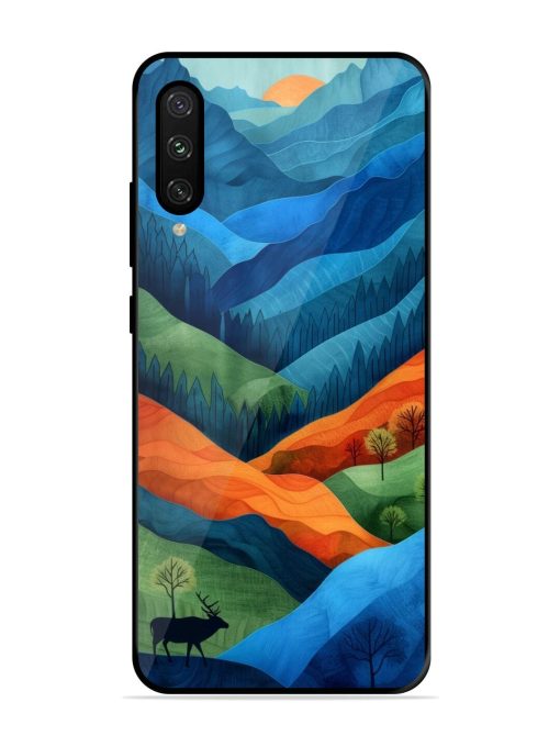 Layers Of The Land Glossy Soft Edge Case for Xiaomi Mi A3