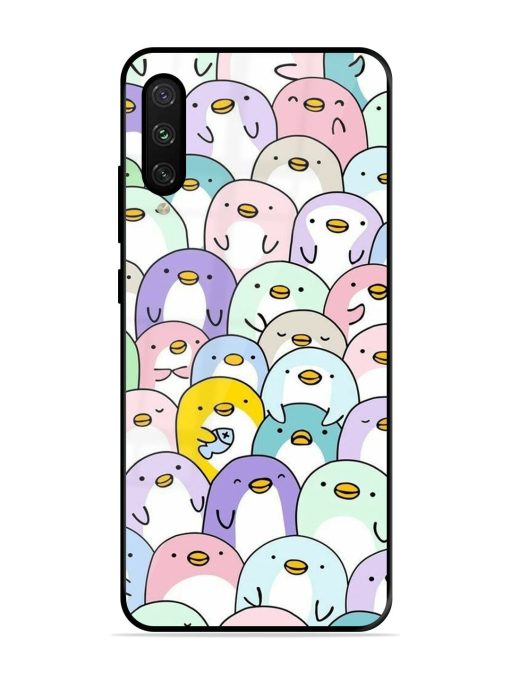 Penguin Party Glossy Soft Edge Case for Xiaomi Mi A3