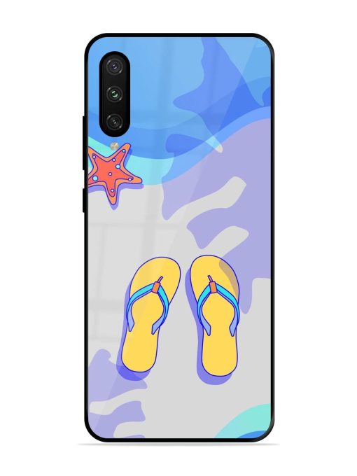 Sandy Toes And Salty Seas Glossy Soft Edge Case for Xiaomi Mi A3