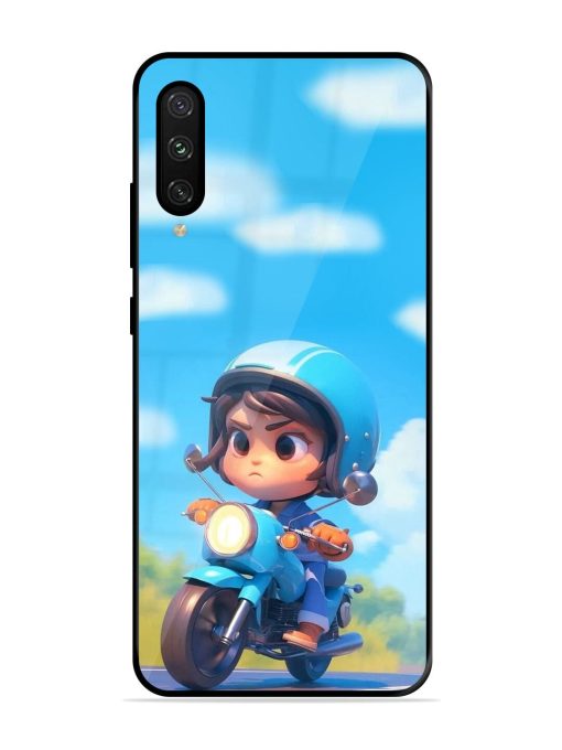 Little Rider Glossy Soft Edge Case for Xiaomi Mi A3