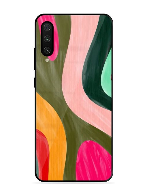 Wavy Wonderland Glossy Soft Edge Case for Xiaomi Mi A3