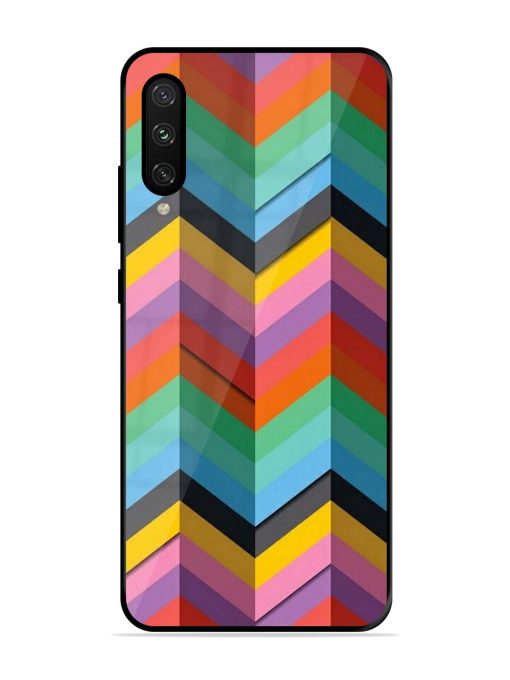 Colorful Zigzag Glossy Soft Edge Case for Xiaomi Mi A3