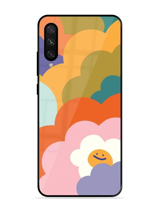 Happy Flower Power Glossy Soft Edge Case for Xiaomi Mi A3