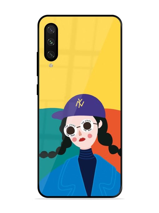 Starry-Eyed Girl Glossy Soft Edge Case for Xiaomi Mi A3