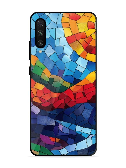 Mosaic Sunset Glossy Soft Edge Case for Xiaomi Mi A3