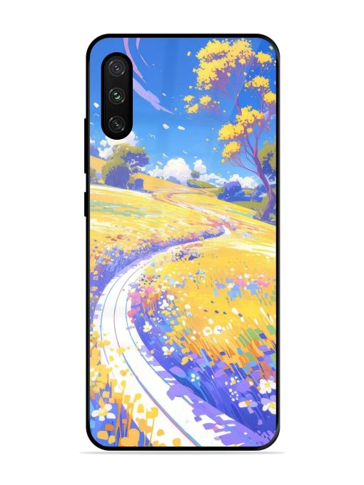 Vibrant Spring Meadow Glossy Soft Edge Case for Xiaomi Mi A3