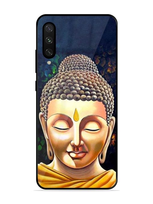 Buddha Face Glossy Soft Edge Case for Xiaomi Mi A3