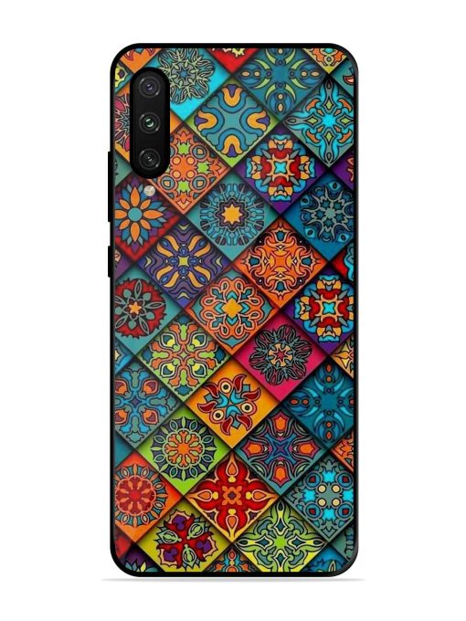 Patchwork Mandala Mosaic Glossy Soft Edge Case for Xiaomi Mi A3