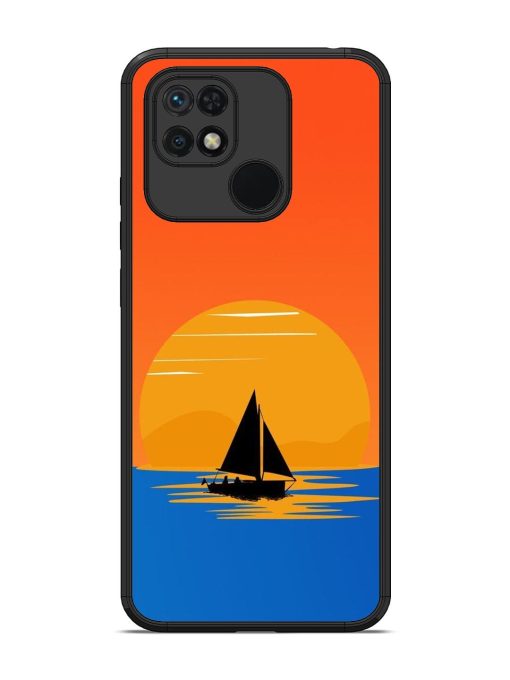 Sunset Sail Glossy Soft Edge Case for Xiaomi Redmi 10 Chachhi