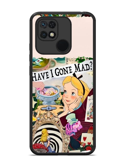 Mad Hatter'S Collage Glossy Soft Edge Case for Xiaomi Redmi 10 Chachhi