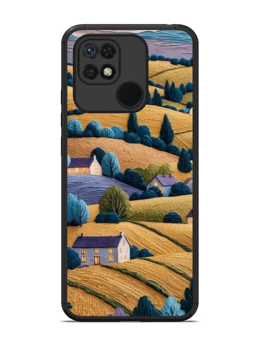 Rolling Hilltop Haven Glossy Soft Edge Case for Xiaomi Redmi 10 Chachhi