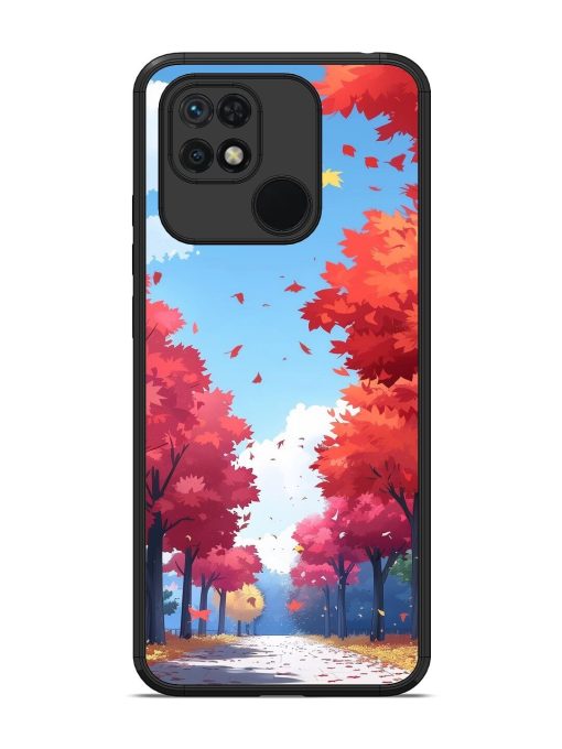 Autumn'S Embrace Glossy Soft Edge Case for Xiaomi Redmi 10 Chachhi