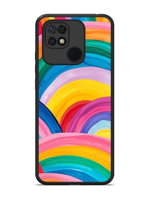 Rainbow Symphony Glossy Soft Edge Case for Xiaomi Redmi 10 Chachhi