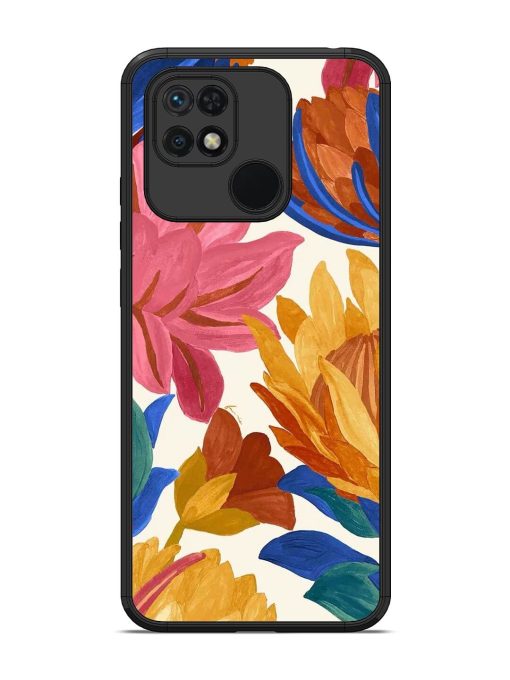 Blooming Tapestry Glossy Soft Edge Case for Xiaomi Redmi 10 Chachhi