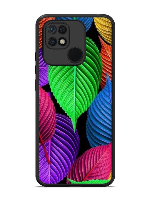 Rainbow Leaf Symphony Glossy Soft Edge Case for Xiaomi Redmi 10 Chachhi