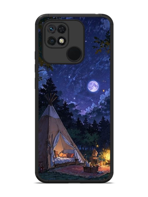 Moonlight Camping Glossy Soft Edge Case for Xiaomi Redmi 10 Chachhi