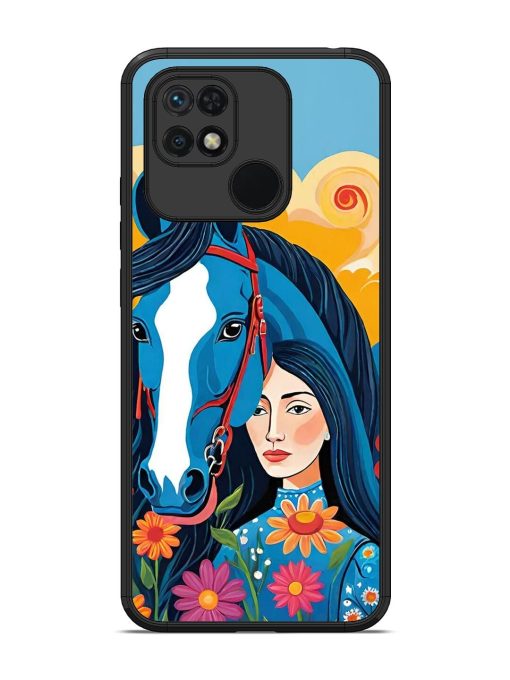 Equine Enchantment Glossy Soft Edge Case for Xiaomi Redmi 10 Chachhi