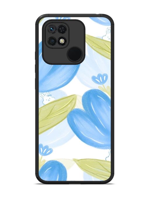 Bunny'S Blue Garden Glossy Soft Edge Case for Xiaomi Redmi 10