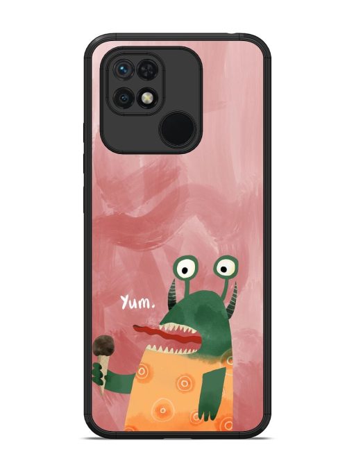 Hungry Monster Glossy Soft Edge Case for Xiaomi Redmi 10 Chachhi