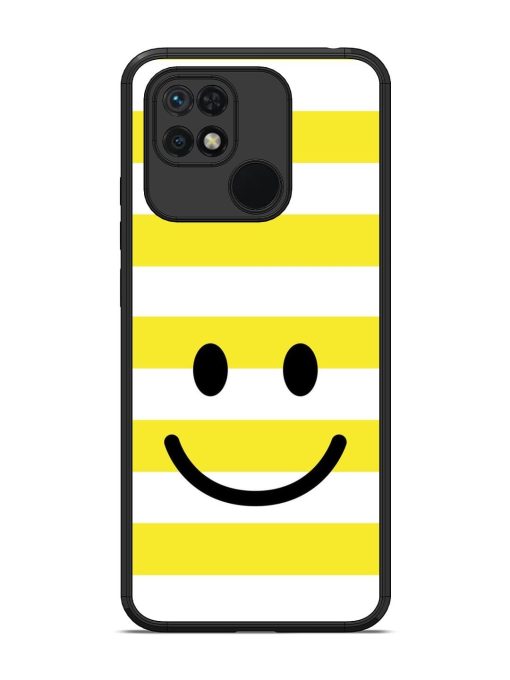 Smiling Stripes Glossy Soft Edge Case for Xiaomi Redmi 10 Chachhi