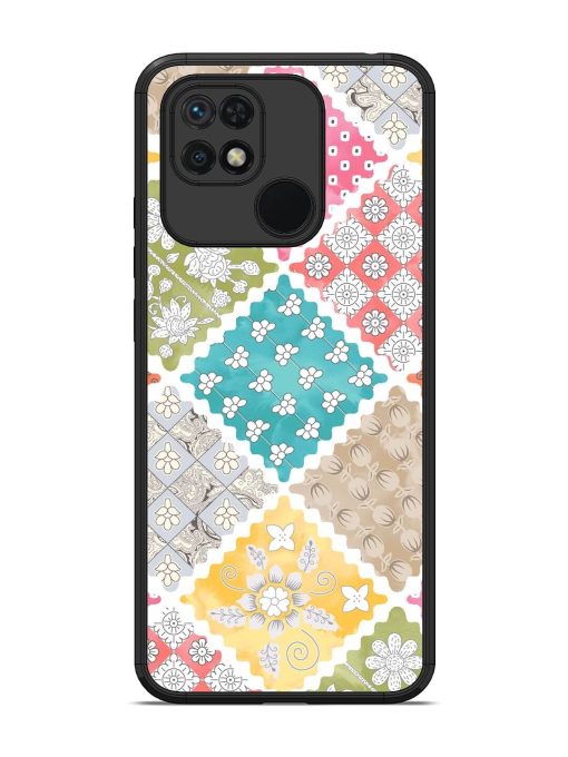 Patchwork Dreamscape Glossy Soft Edge Case for Xiaomi Redmi 10 Chachhi