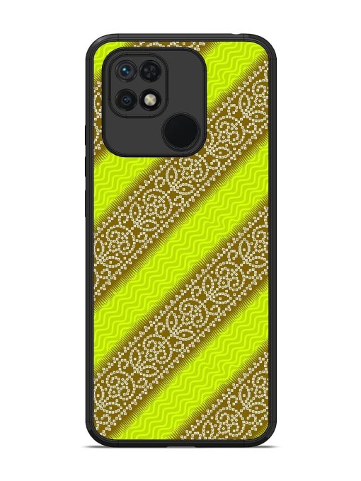 Golden Bandana Bliss Glossy Soft Edge Case for Xiaomi Redmi 10 Chachhi