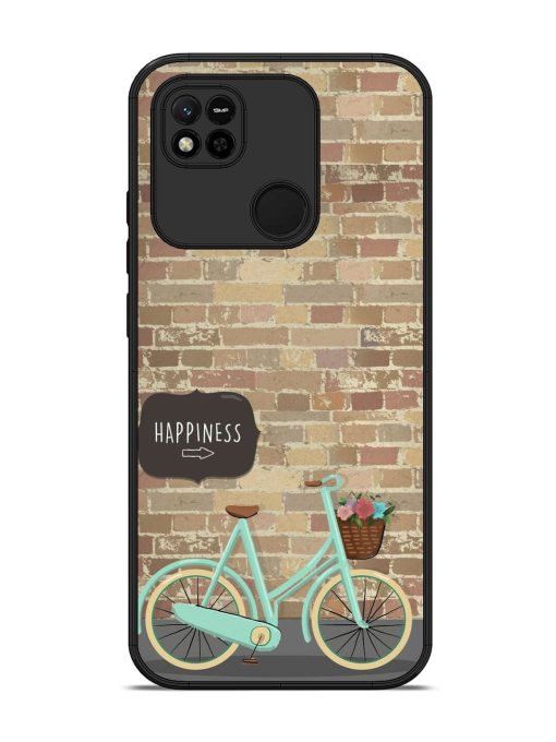 Pedaling Towards Happiness Glossy Soft Edge Case for Xiaomi Redmi 10A Chachhi