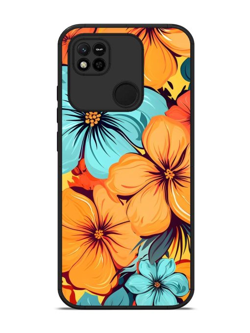 Tropical Bloom Glossy Soft Edge Case for Xiaomi Redmi 10A