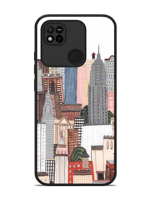 Cityscape Dreams Glossy Soft Edge Case for Xiaomi Redmi 10A Chachhi