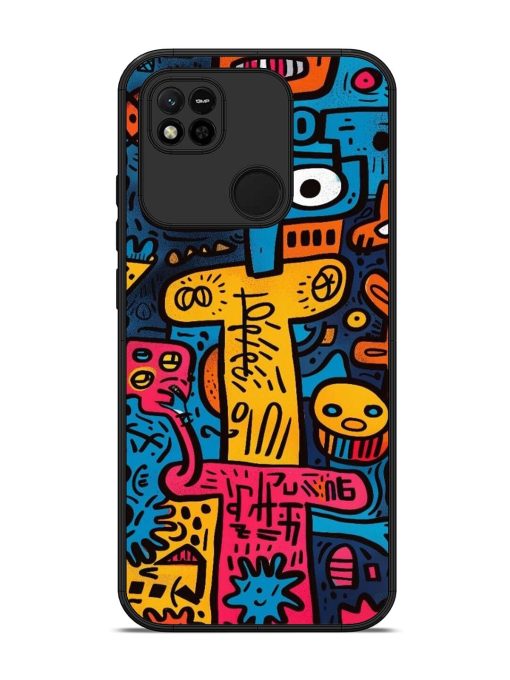 Doodletopia Glossy Soft Edge Case for Xiaomi Redmi 10A Chachhi