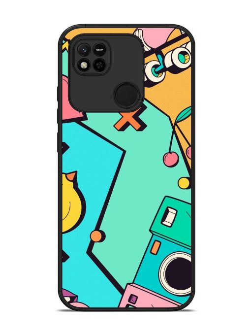 Retro Remix Glossy Soft Edge Case for Xiaomi Redmi 10A Chachhi