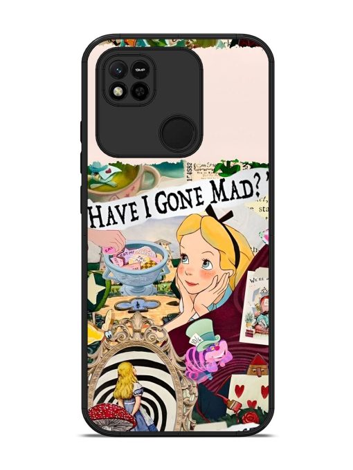 Mad Hatter'S Collage Glossy Soft Edge Case for Xiaomi Redmi 10A