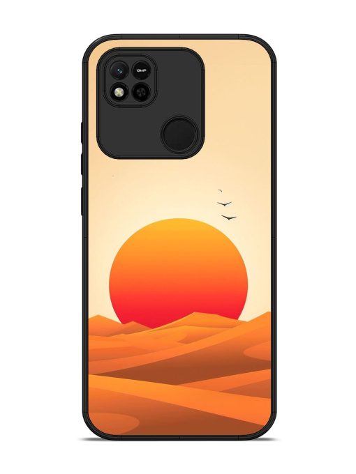 Desert Sunset Glossy Soft Edge Case for Xiaomi Redmi 10A Chachhi