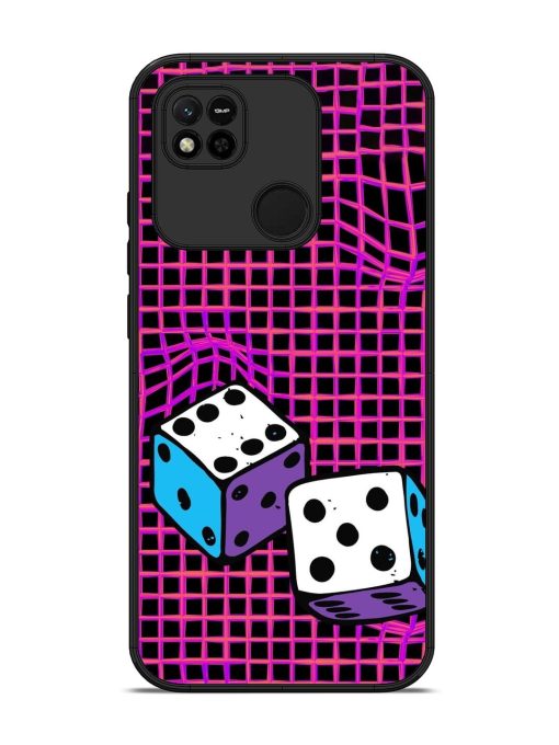 Glitched Dice Glossy Soft Edge Case for Xiaomi Redmi 10A Chachhi