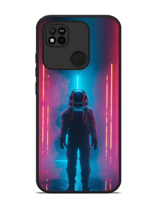 Neon Astronaut Glossy Soft Edge Case for Xiaomi Redmi 10A