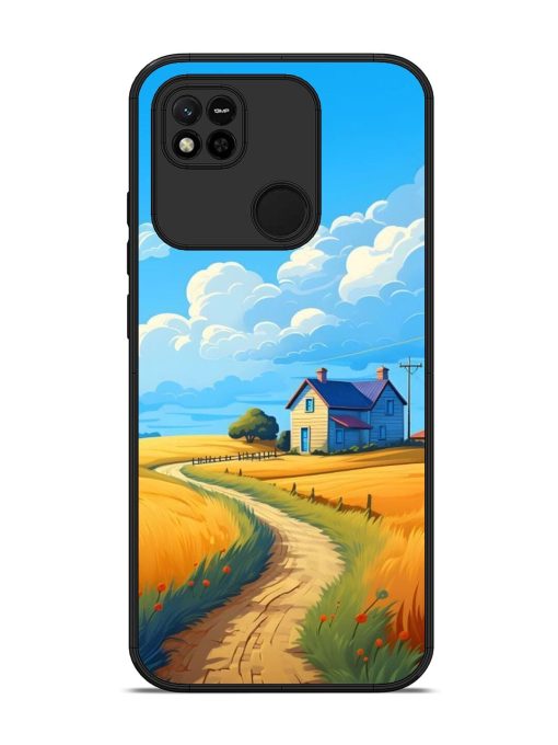 Countryside Cottage Glossy Soft Edge Case for Xiaomi Redmi 10A Chachhi