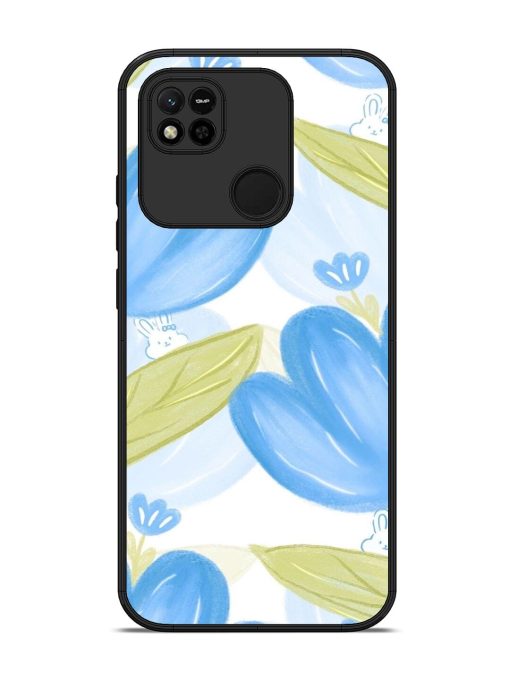 Bunny'S Blue Garden Glossy Soft Edge Case for Xiaomi Redmi 10A