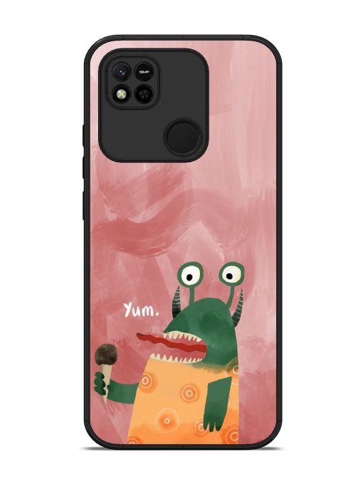 Hungry Monster Glossy Soft Edge Case for Xiaomi Redmi 10A