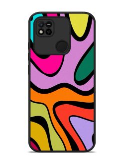 Groovy Swirls Glossy Soft Edge Case for Xiaomi Redmi 10A