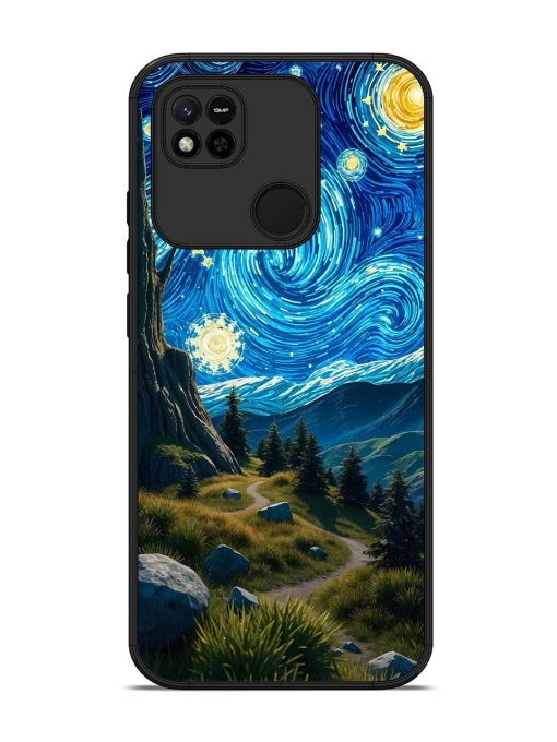 Starry Night In The Shire Glossy Soft Edge Case for Xiaomi Redmi 10A Chachhi