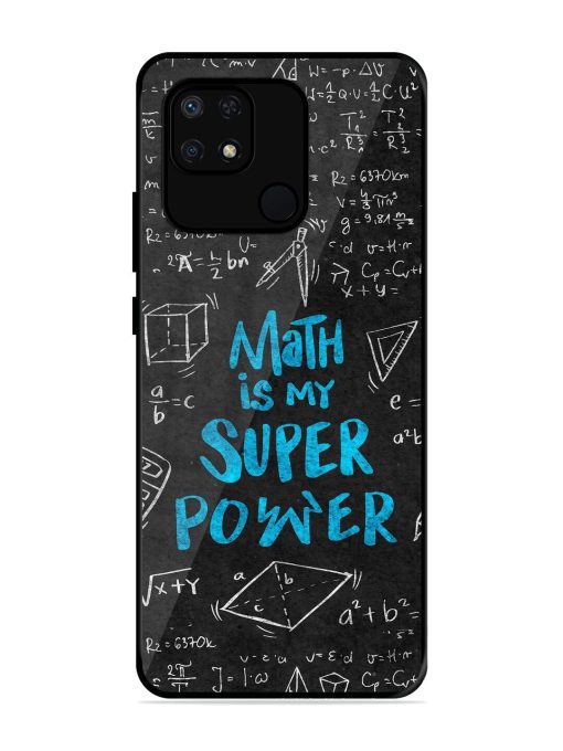 Math Magic Glossy Soft Edge Case for Xiaomi Redmi 10 Power Chachhi