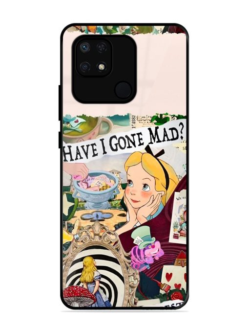 Mad Hatter'S Collage Glossy Soft Edge Case for Xiaomi Redmi 10 Power Chachhi