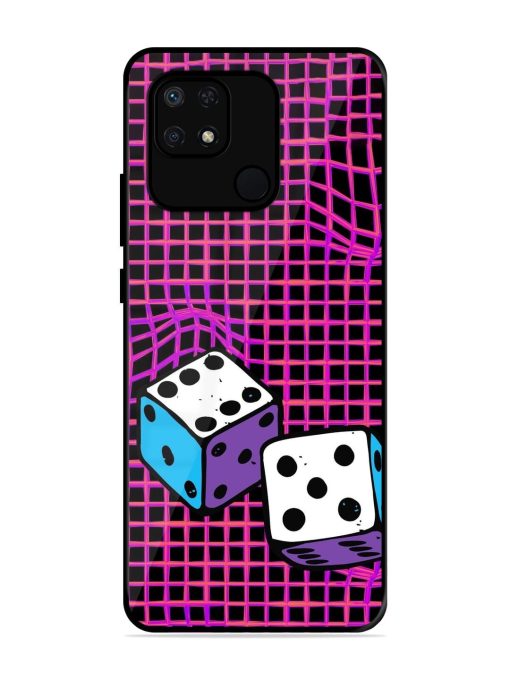 Glitched Dice Glossy Soft Edge Case for Xiaomi Redmi 10 Power Chachhi