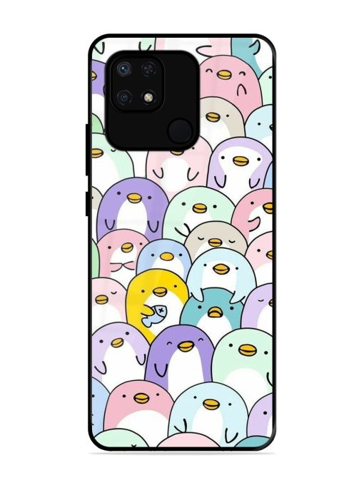 Penguin Party Glossy Soft Edge Case for Xiaomi Redmi 10 Power Chachhi