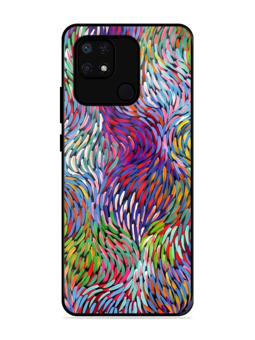 Vibrant Waves Glossy Soft Edge Case for Xiaomi Redmi 10 Power Chachhi