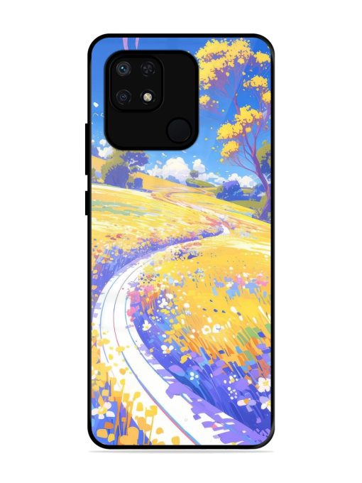 Vibrant Spring Meadow Glossy Soft Edge Case for Xiaomi Redmi 10 Power Chachhi