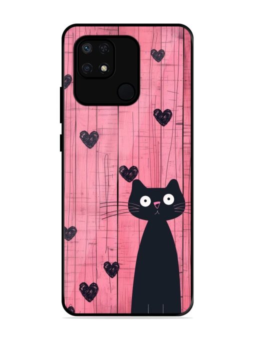 Feline Valentine'S Day Glossy Soft Edge Case for Xiaomi Redmi 10 Power Chachhi