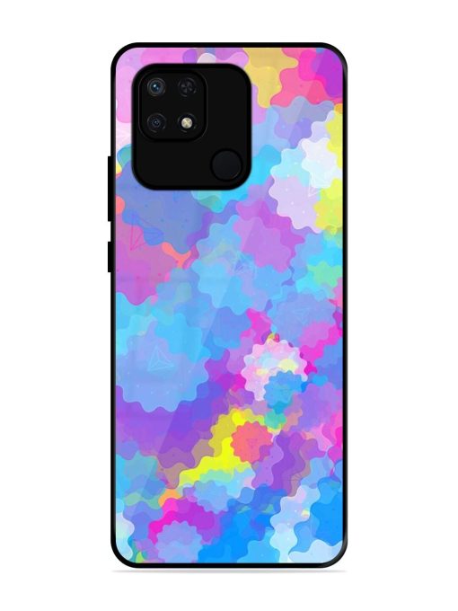 Psychedelic Cloud Burst Glossy Soft Edge Case for Xiaomi Redmi 10 Power Chachhi