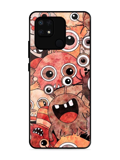 Monster Mash Glossy Soft Edge Case for Xiaomi Redmi 10 Power Chachhi