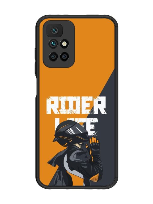 Ride Never Ends Glossy Soft Edge Case for Xiaomi Redmi 10 Prime (2022)